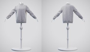 3D sweater mannequin