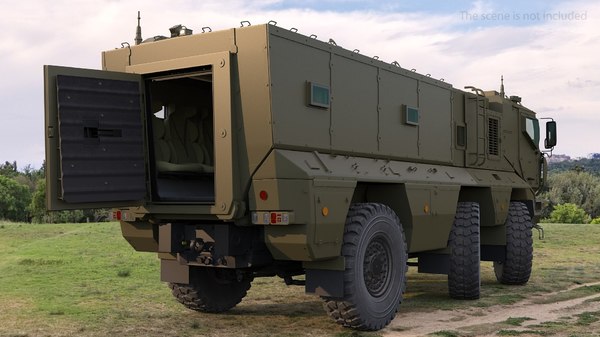 3D kamaz 63968 typhoon mrap - TurboSquid 1658958