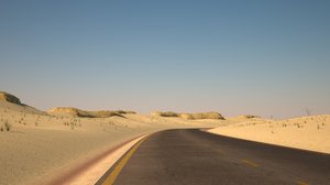 3D tileable desert road
