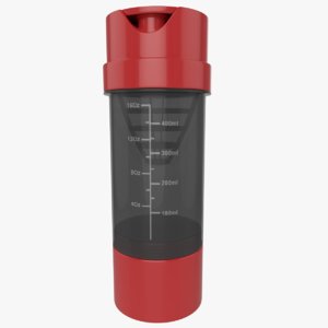 3D cyclone gym shaker bottle