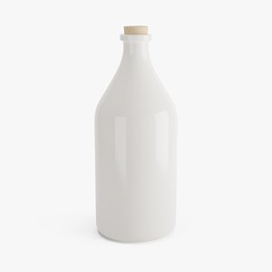 3D ceramic bottle 2