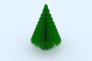 3D christmas tree 4