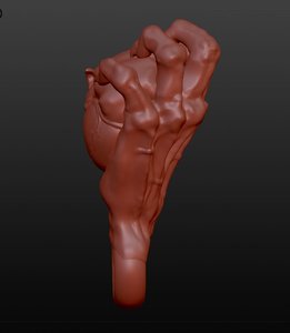 zombie wrist heart 3D model