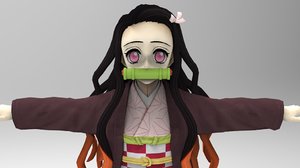 nezuko model kit