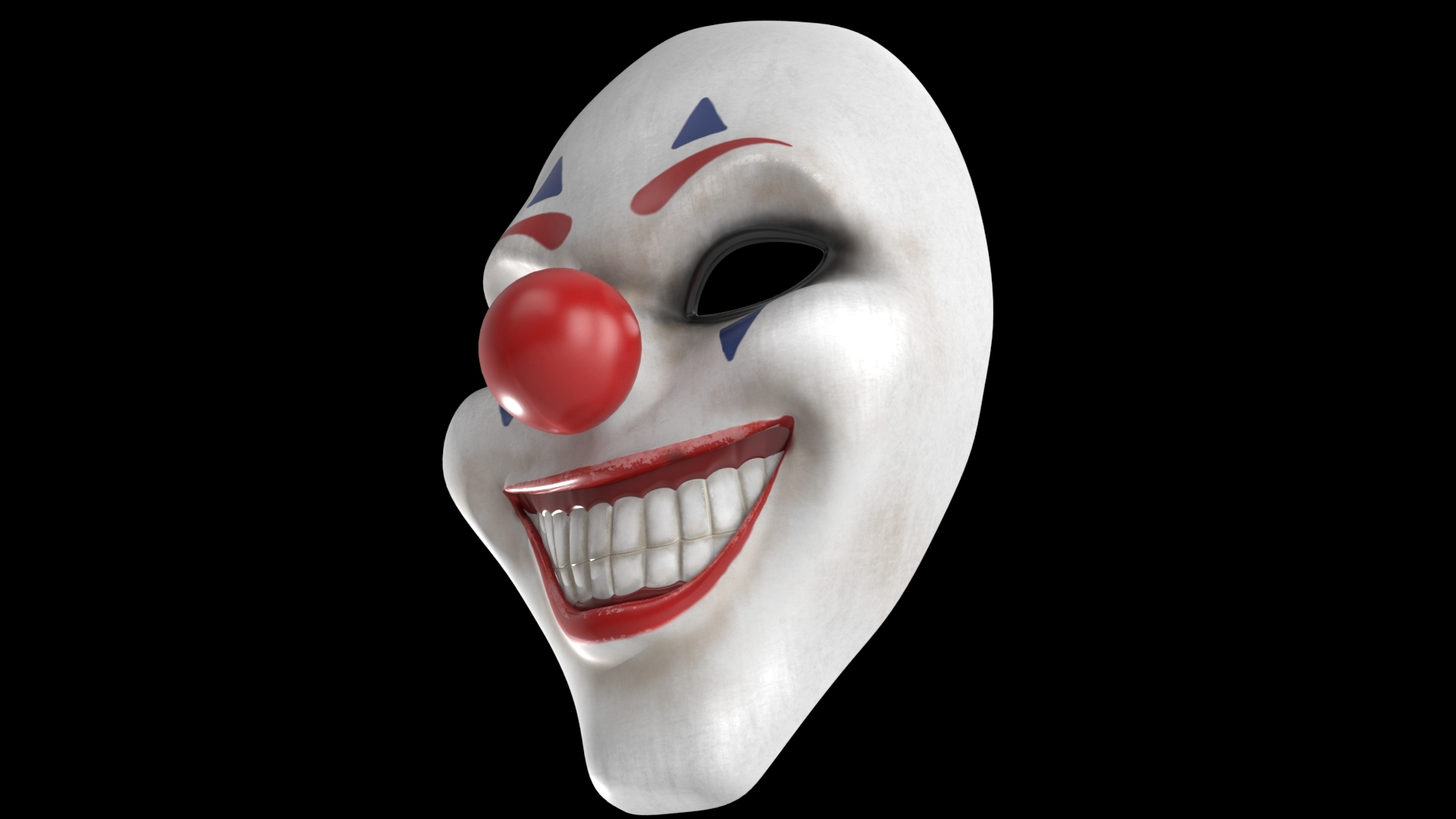 3D joker mask TurboSquid 1660370