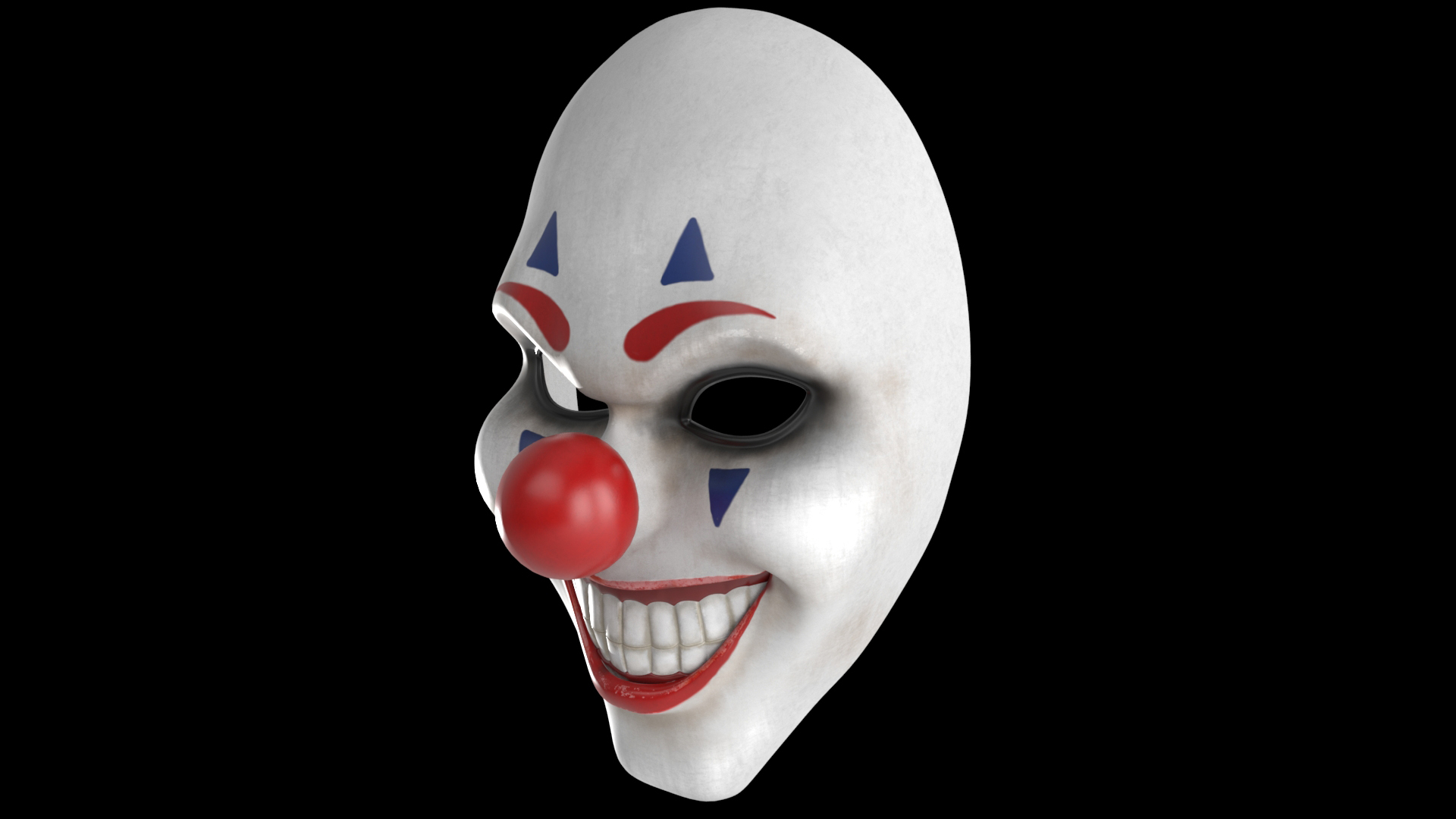 3D joker mask TurboSquid 1660370