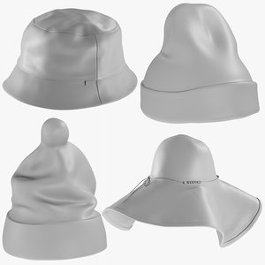 mesh hats 11 - model