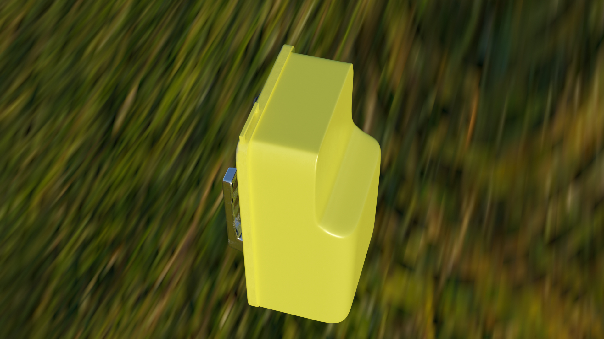 3D yellow geiger counter TurboSquid 1660635