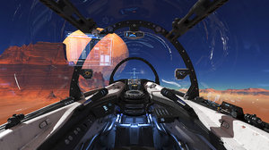 spaceship cockpit v4 3D