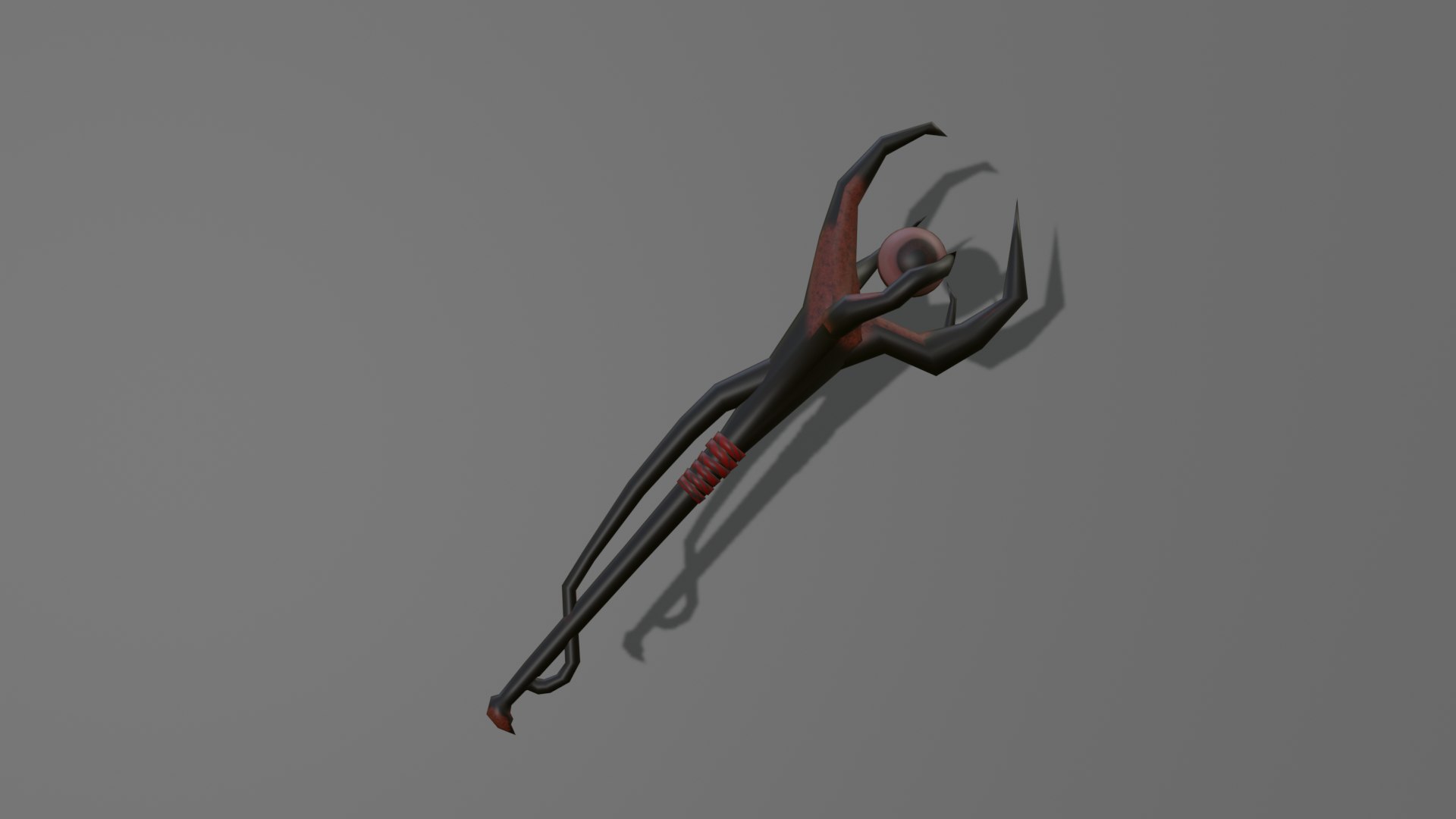 Warlock staff 3D model - TurboSquid 1661620