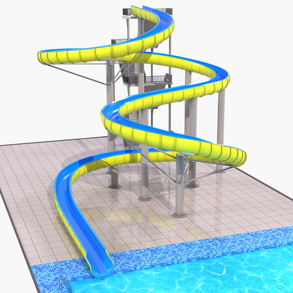 Water Park 3D Models for Download | TurboSquid