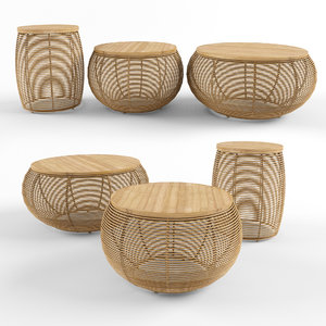 3D vivi basket coffee table