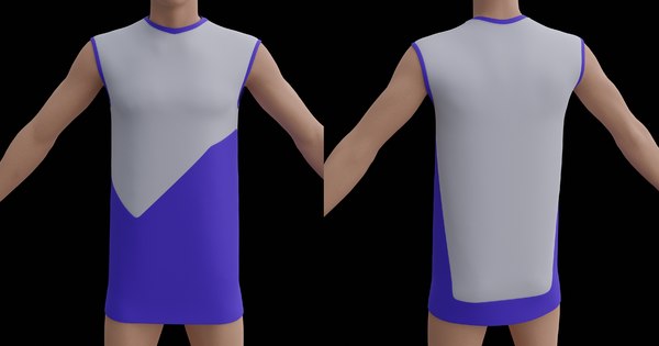 jersey clothing apparel 3D model