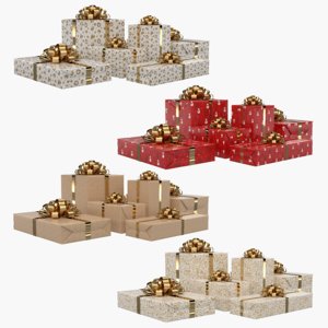 3D gift boxes