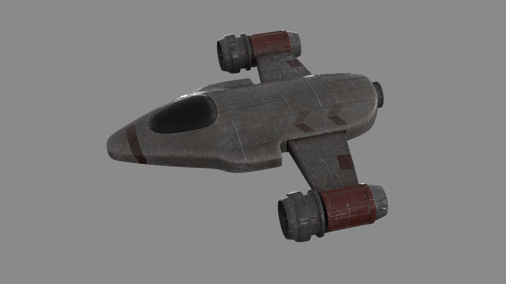 modelo 3d Nave espacial de ciencia ficción - TurboSquid 1662683