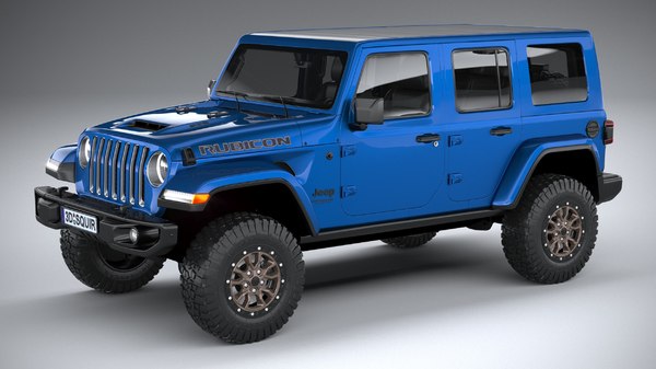 Jeep Wrangler Rubicon 3d Turbosquid