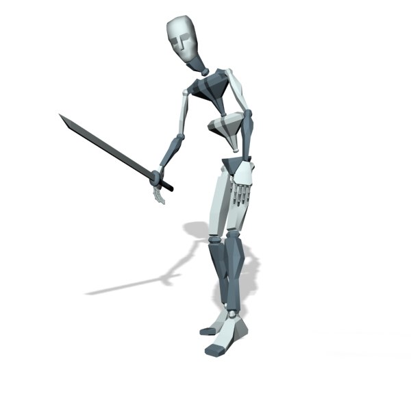 Motion Biovision sword stalk capture