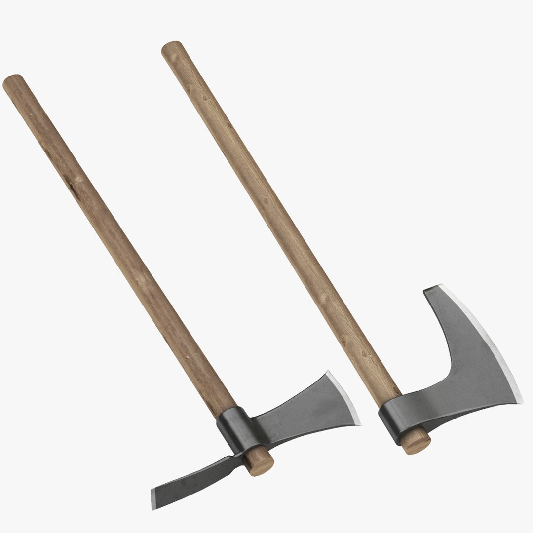 3d Farm Axe Hoe Tool Turbosquid 1663496