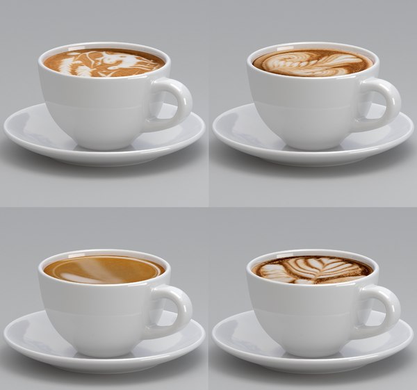 3D coffee cup sat 2 model