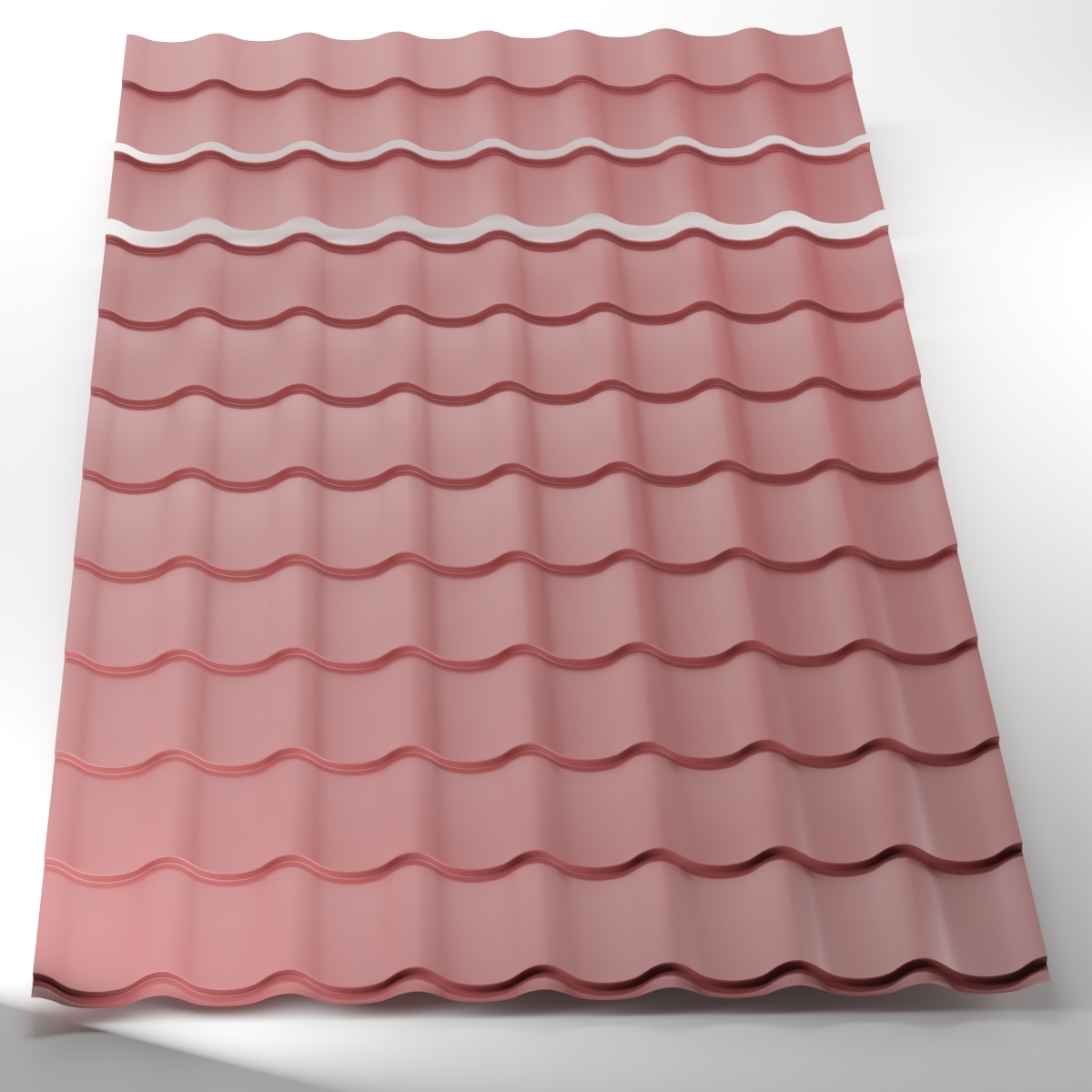 Free 3D metal roof tiles TurboSquid 1664669