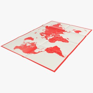 3D model world countries complete