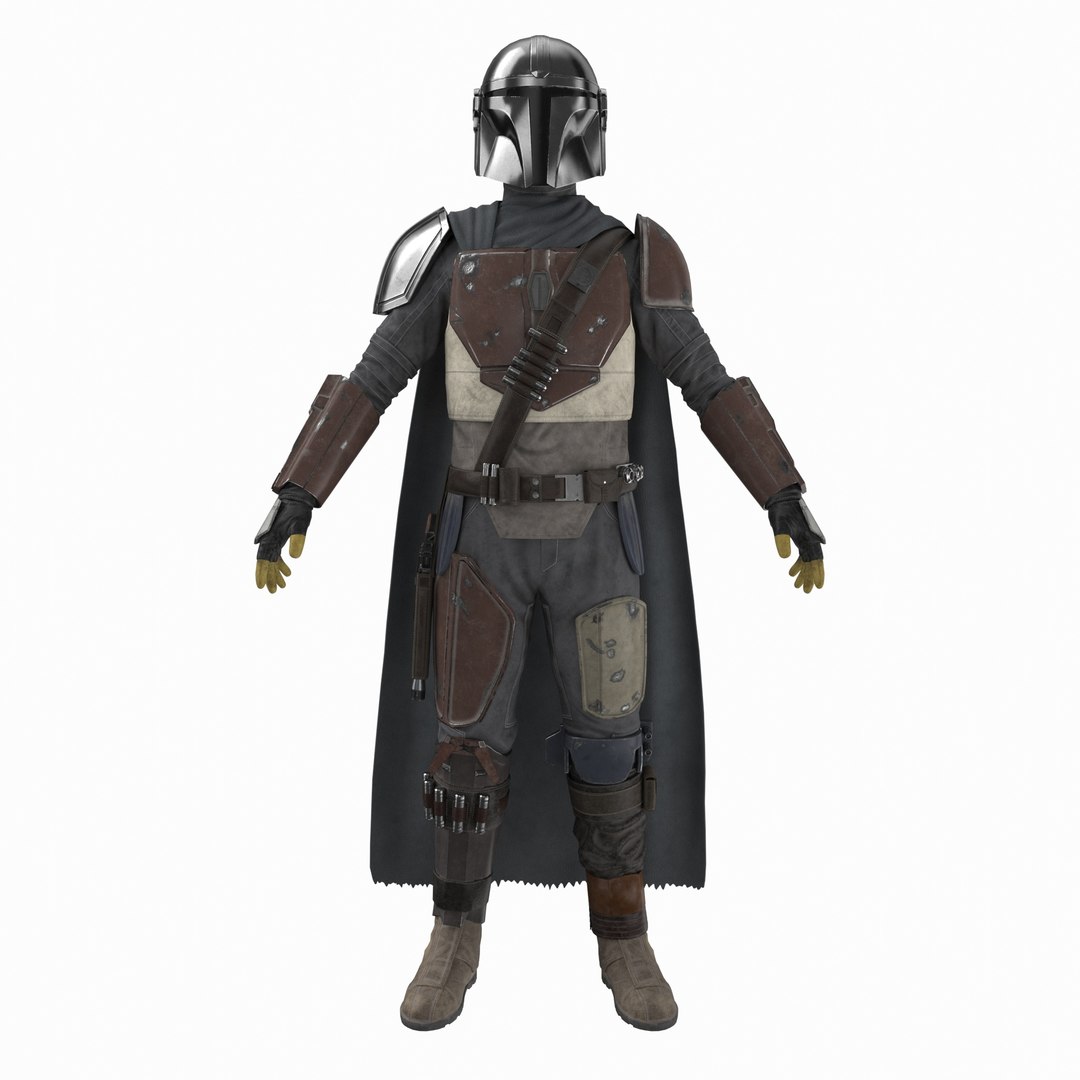 3D mandalorian - TurboSquid 1666489