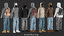 3D model realistic men s boots