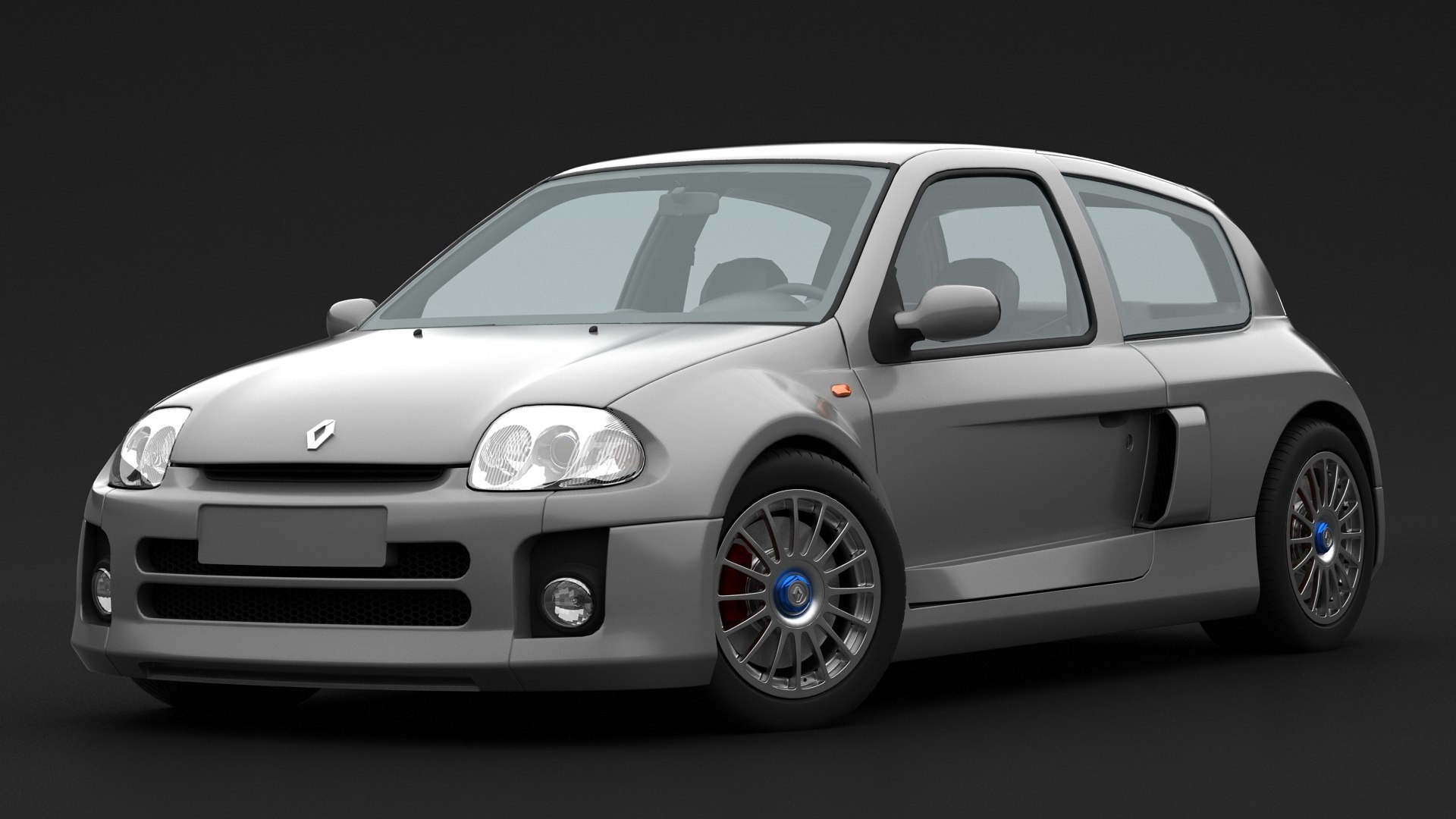 Renault clio 3d model