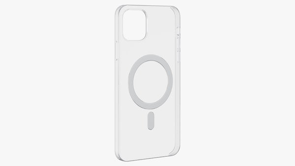 Modele 3d De Iphone 12 Pro Max Clear Case With Magsafe Turbosquid