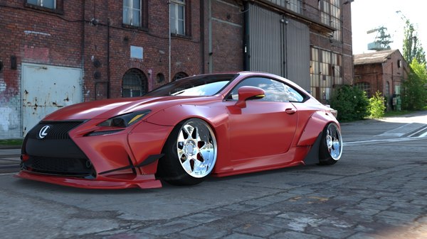 lexus rc 350 rocket bunny