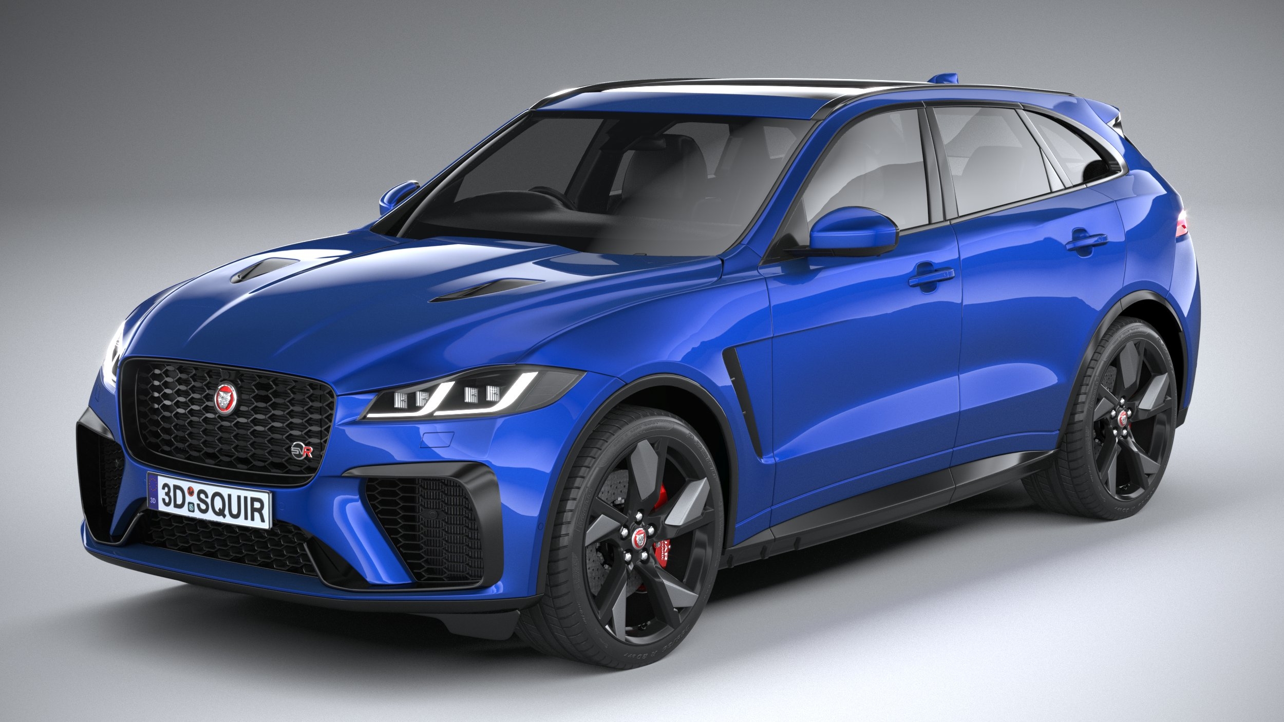 Jaguar F-Pace SVR 2021 3D-Modell - TurboSquid 1667669