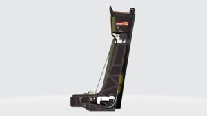 3D ejection seat