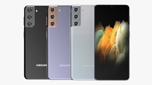 Samsung Galaxy S21 Colors 3d Turbosquid