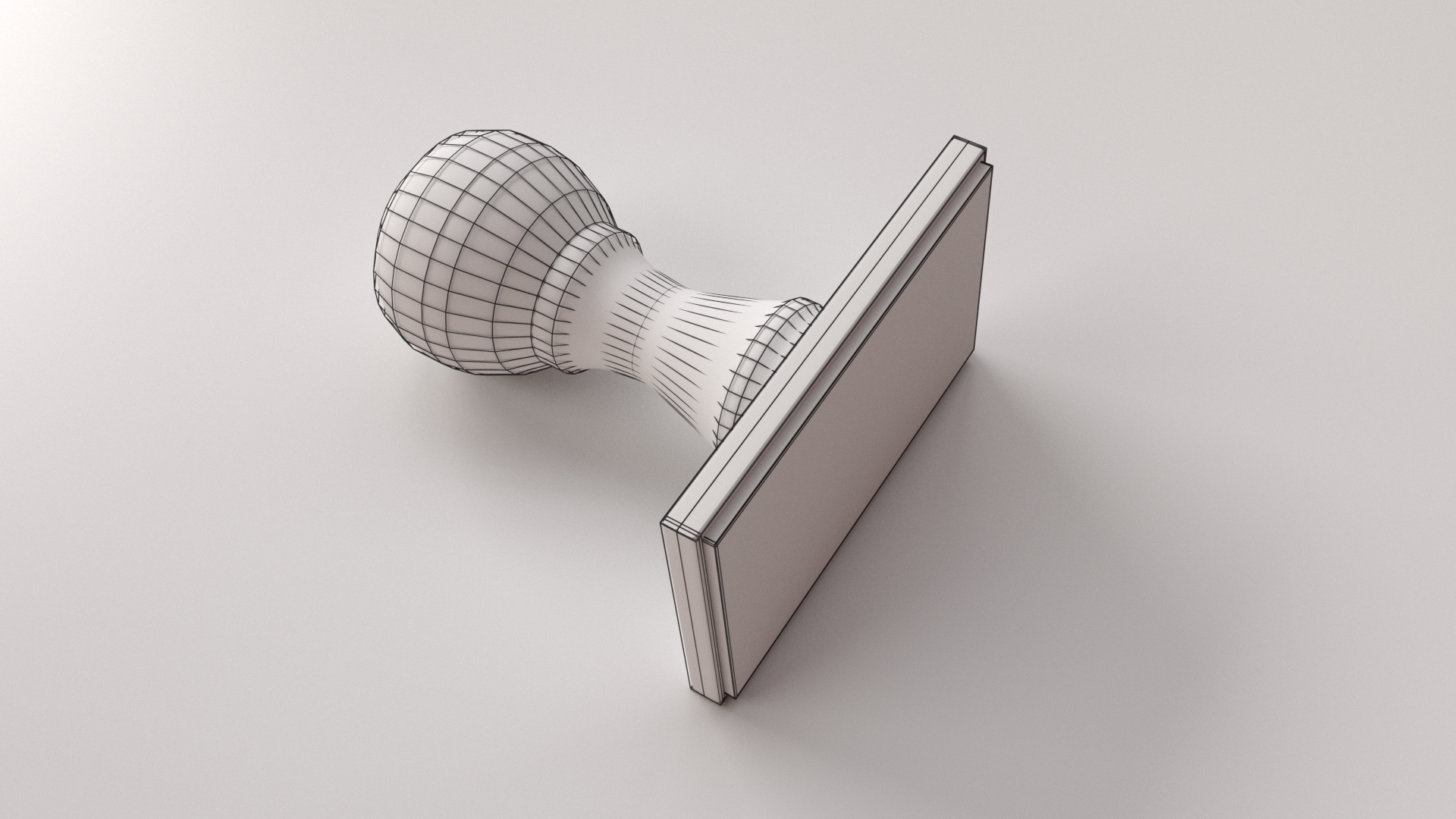 rubber stamp3d模型