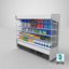 display cooler yogurt juice 3D model