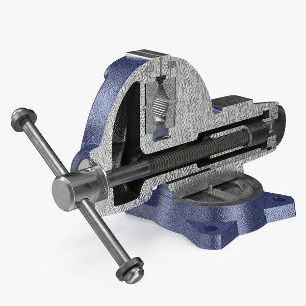 BenchViseCrossSectionRiggedmb3dmodel000.