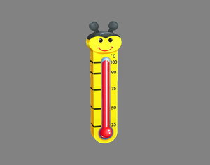 thermometer 3D