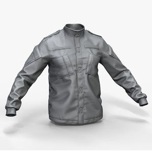 zbrush military jacket acu model