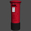 3ds max post box