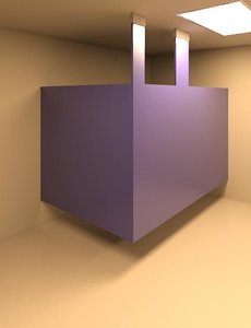 Toilet Partition - Ceiling Mounted - Long - Wall Based