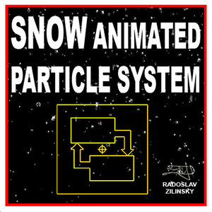 snow particle 3d model