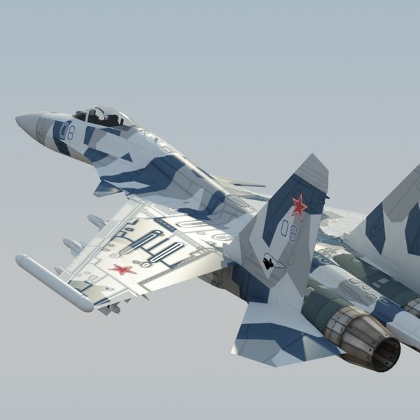 Sukhoi Su-35 3D Models for Download | TurboSquid