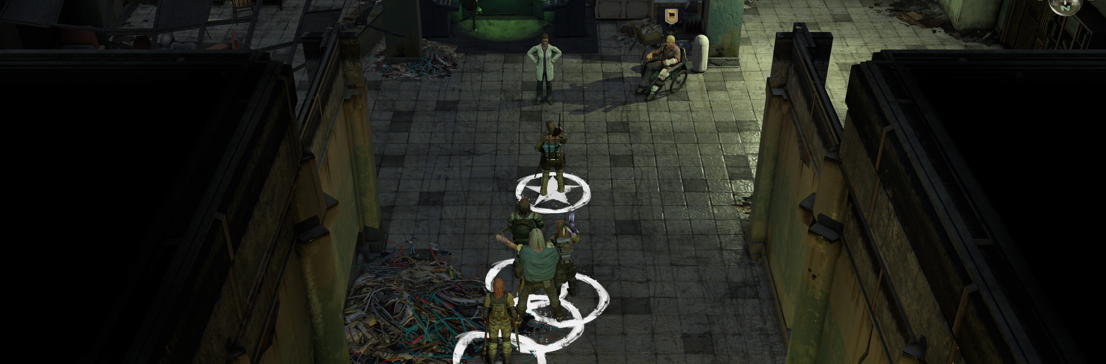 Wasteland 2 characters in-game