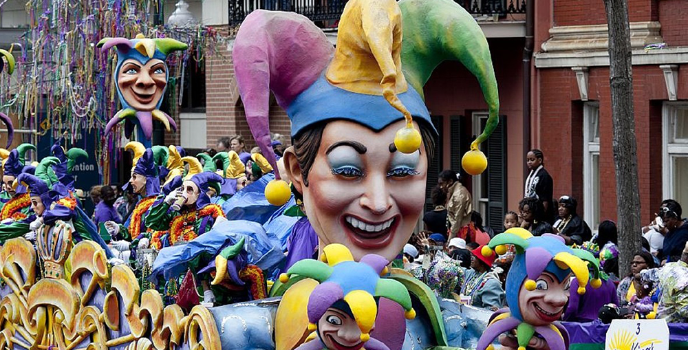 New Orleans Mardi Gras Float